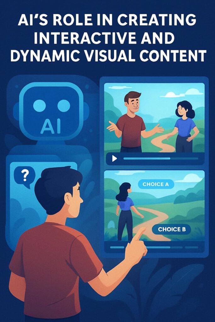 AI'S ROLE IN CREATING INTERACTIVE AND DYNAMIC VISUAL CONTENT