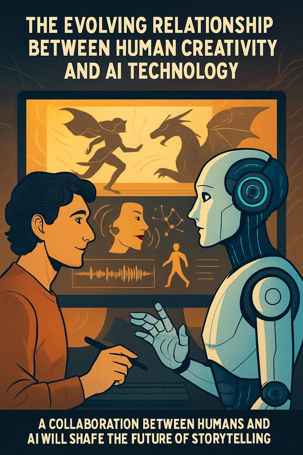 The Evolving Relationship Between Human Creativity and AI Technology